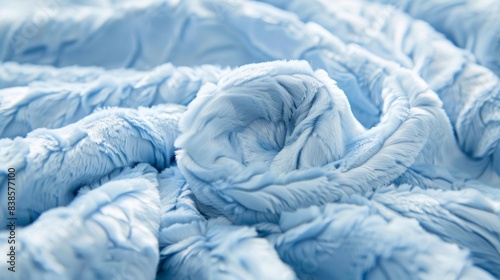 The subtle swirling texture of this minky fabric resembles a sea of clouds making it ideal for creating dreamy baby items or home dÃ©cor photo