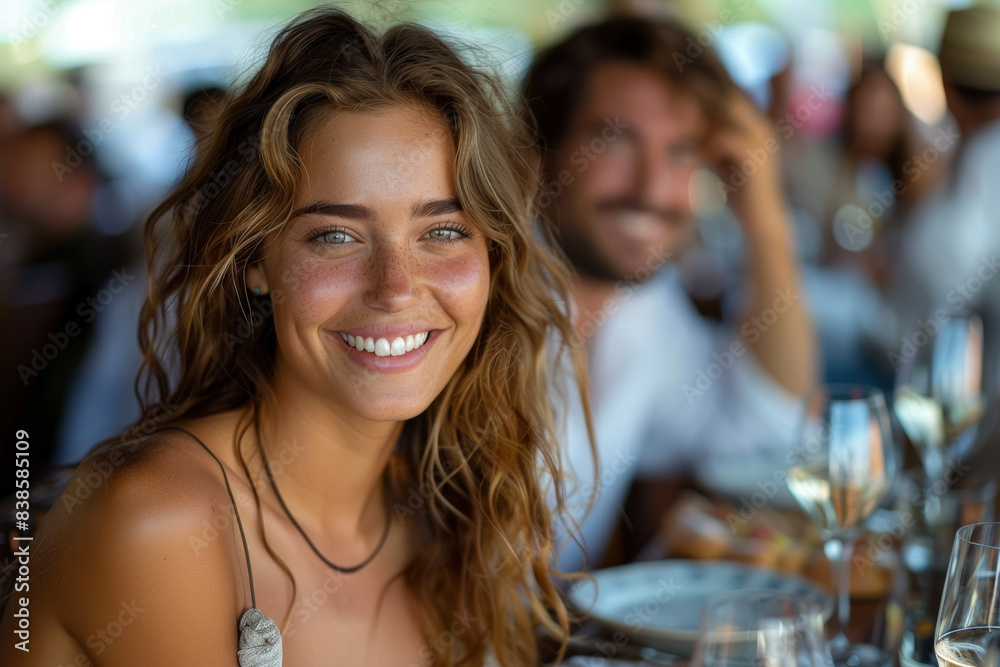 A Gen X couple attending a wine tasting event, enjoying refined leisure. Concept of socializing and lifestyle experiences. Generative Ai. A Gen X couple attending a wine tasting event, enjoying refined leisure. Concept of socializing and lifestyle experiences. Generative Ai.