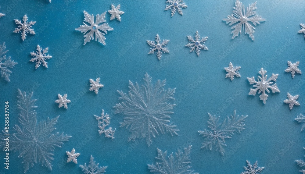 Christmas blue frost background graphic Christmas blue frost background graphic