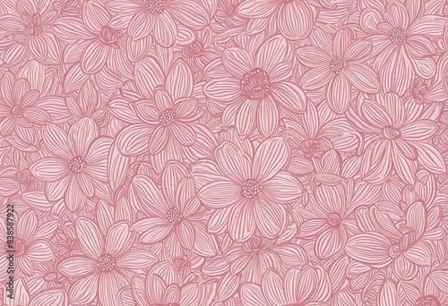 Background of pink flowers background