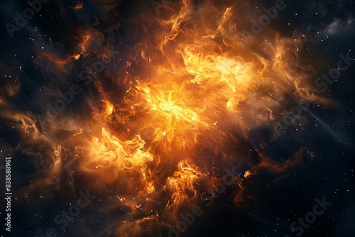 Creation  God s Genesis-Inspired Fiery Explosion