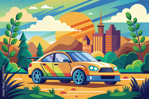 Mobile Dreams: Captivating Conceptual Illustration