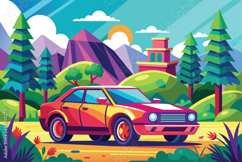 Mobile Dreams: Captivating Conceptual Illustration