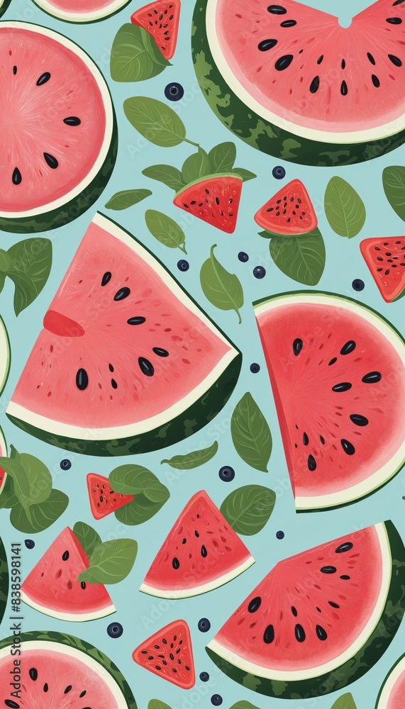 watermelon illustration watermelon illustration