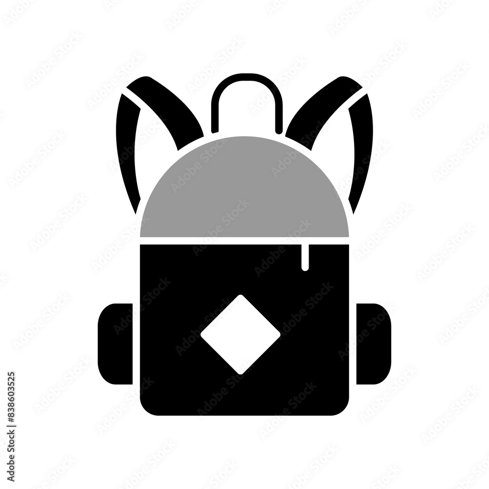 Obraz premium Backpack icon PNG