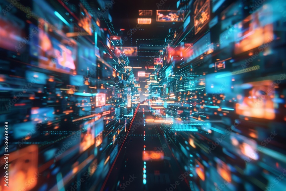 The concept of digital content, a social network service, streaming video, and NFT, which is a non-fungible token The concept of digital content, a social network service, streaming video, and NFT, which is a non-fungible token