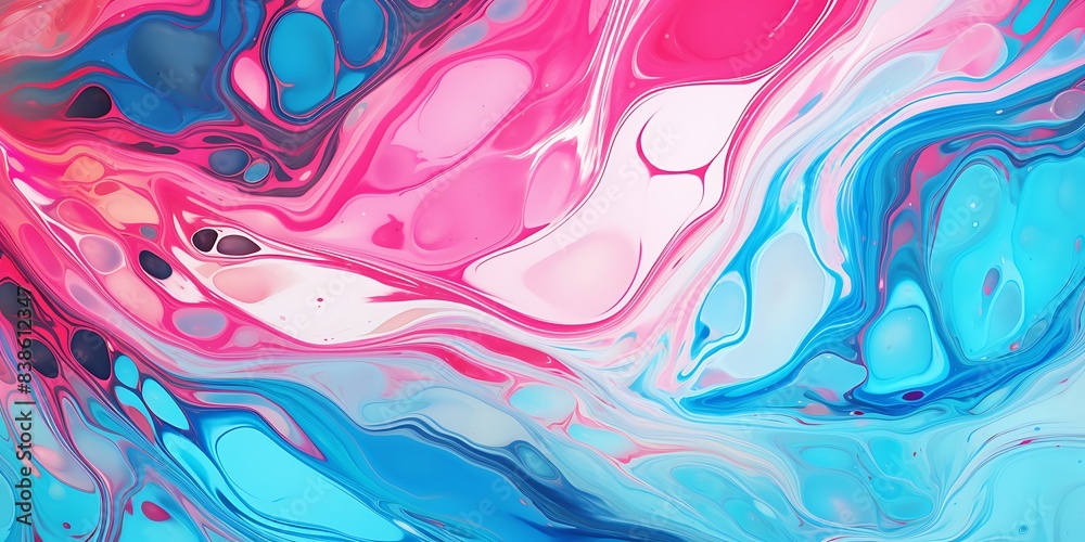 Abstract liquid background with marble texture