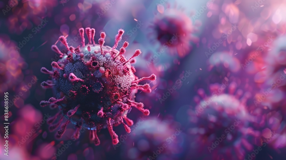 Coronavirus abstract background Coronavirus abstract background