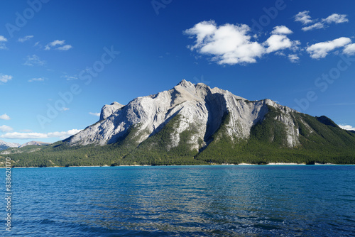 Beautiful landscape near Abraham lake in Alberta, Canada 