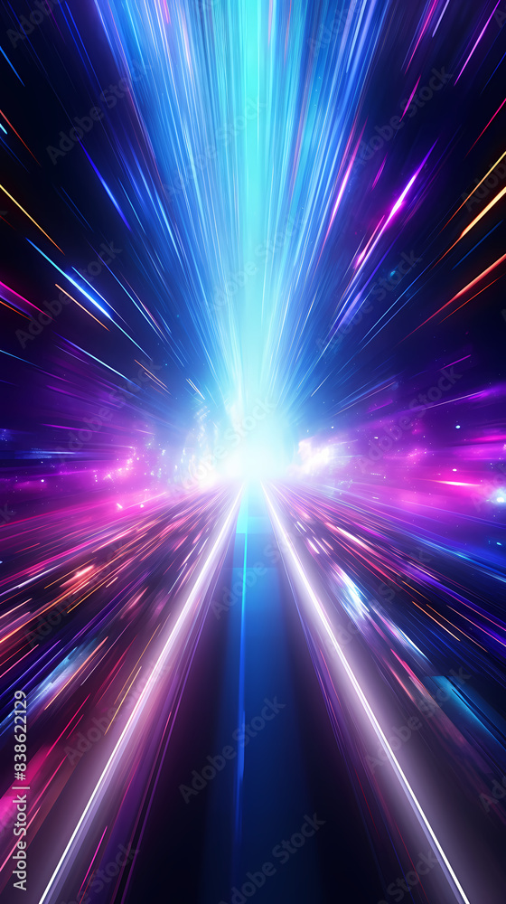 Abstract background with streaks of light Abstract background with streaks of light