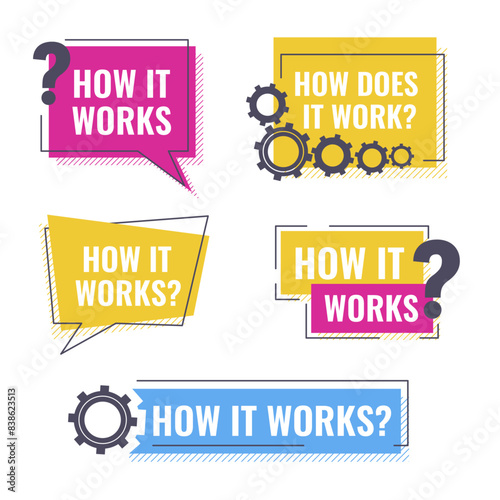 Design plat how it works label collection