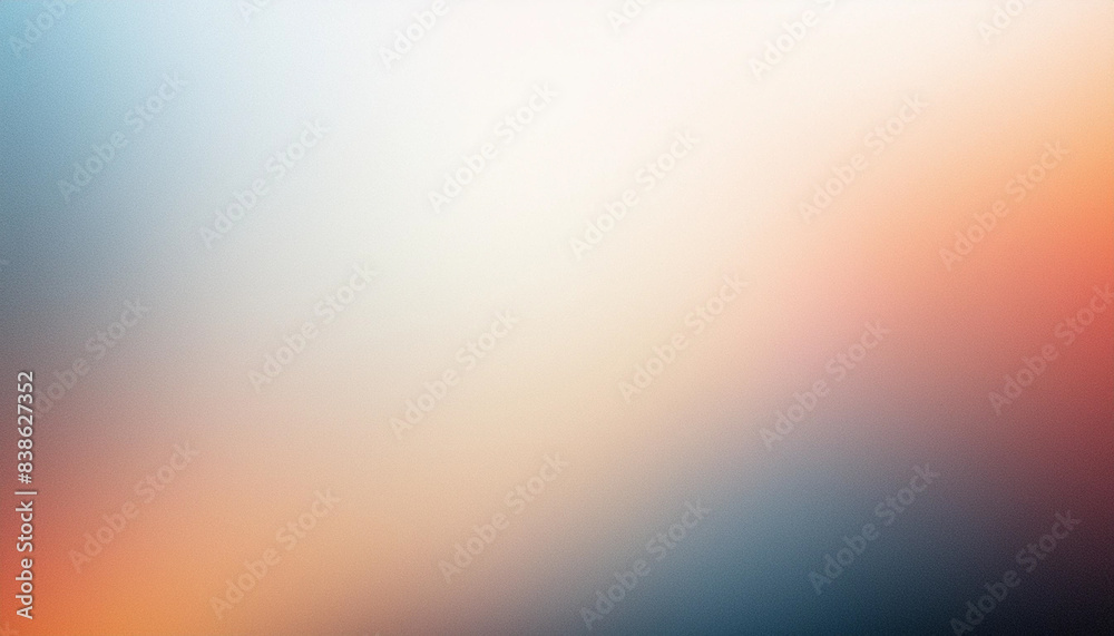 Naklejka premium vibrant grunge background featuring a dynamic color gradient of blue, orange, red, and black. The grainy noise texture adds depth, making it perfect for creative design projects seeking a striking vis