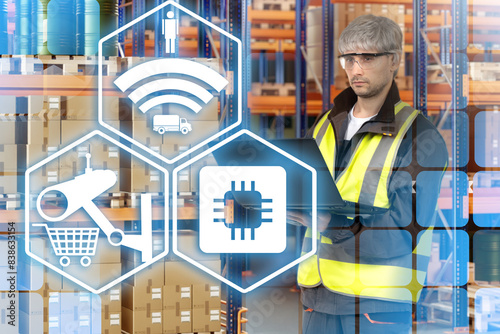 Warehouse technologies. Man...