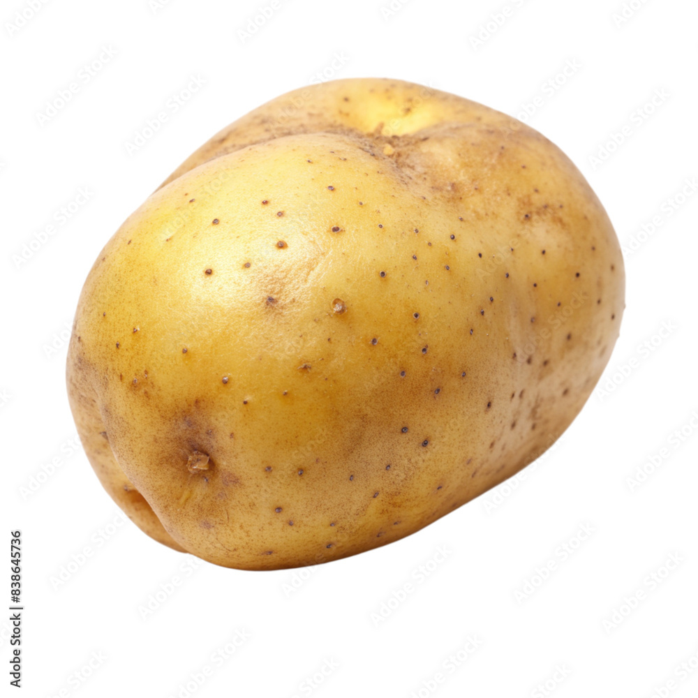 closeup photo of potato on a transparent background - Generative AI
closeup photo of potato on a transparent background - Generative AI
