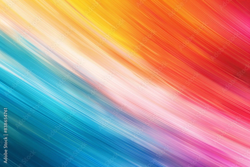 Vibrant Abstract Background with Dynamic Colorful Streaks in Red, Orange, Yellow, Blue, and White Hues Vibrant Abstract Background with Dynamic Colorful Streaks in Red, Orange, Yellow, Blue, and White Hues