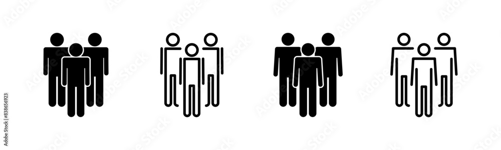 People icon set. person icon vector. User Icon vector. team symbols People icon set. person icon vector. User Icon vector. team symbols