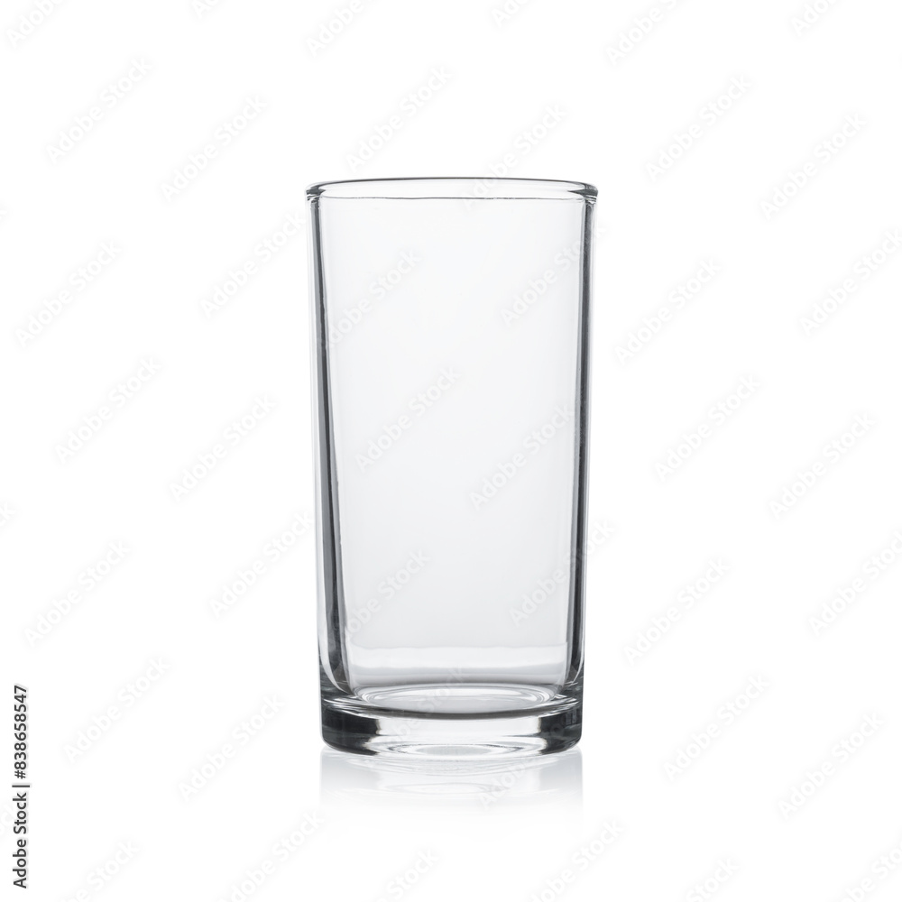 Empty glass of water isolated on white background
Empty glass of water isolated on white background