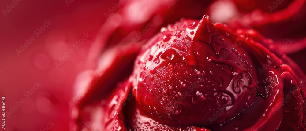 Smooth color gelato with contrasting crunchy toppings, blending soft and textured sensations perfectly Smooth color gelato with contrasting crunchy toppings, blending soft and textured sensations perfectly