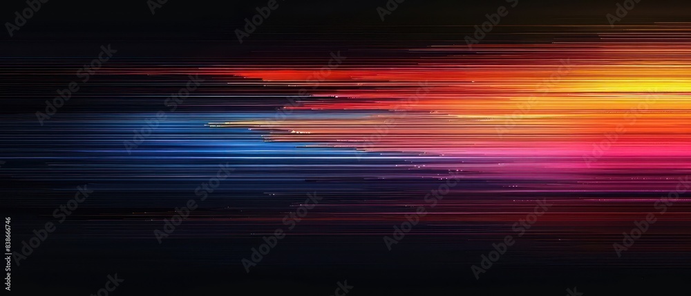 abstract stripes of color, simulating the disrupted pattern abstract stripes of color, simulating the disrupted pattern
