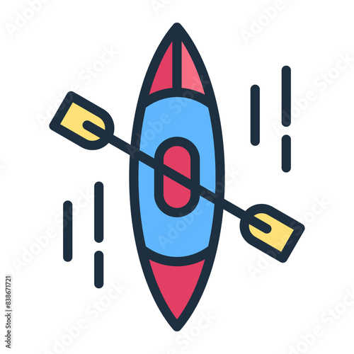 Kayaking Icon