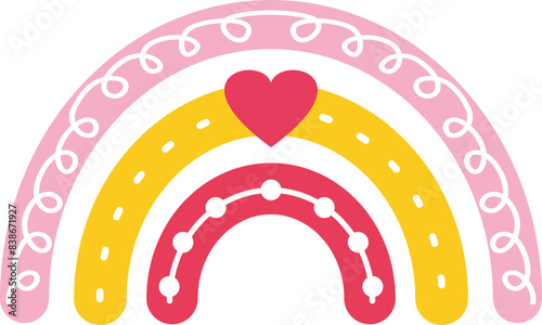 Cute Colorful Rainbow