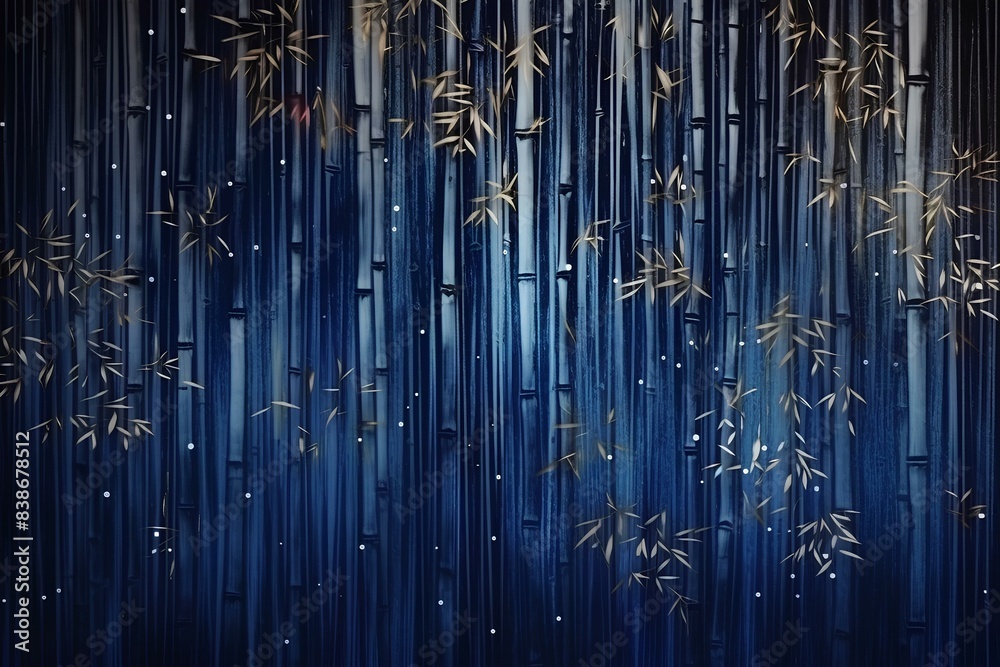 Obraz premium blue christmas background made by midjourney