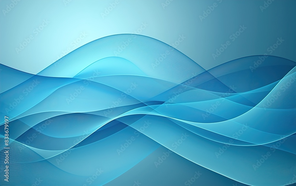 Soft blue background with waves, Serenity Blue abstract tech background Soft blue background with waves, Serenity Blue abstract tech background