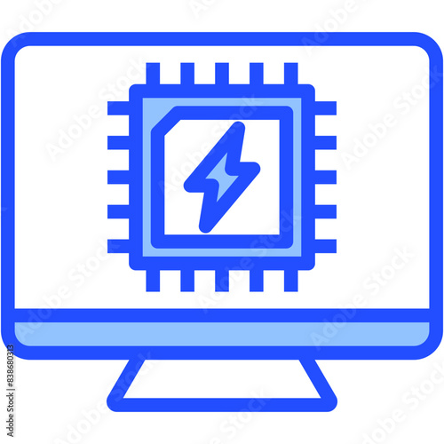 Computing Power Icon