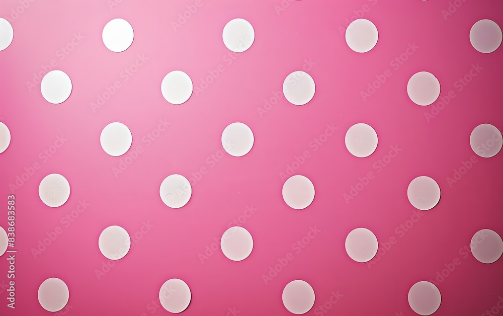 Bright pink background with polka dots, close up, playful theme, whimsical, blend mode, childrens party backdrop Bright pink background with polka dots, close up, playful theme, whimsical, blend mode, childrens party backdrop