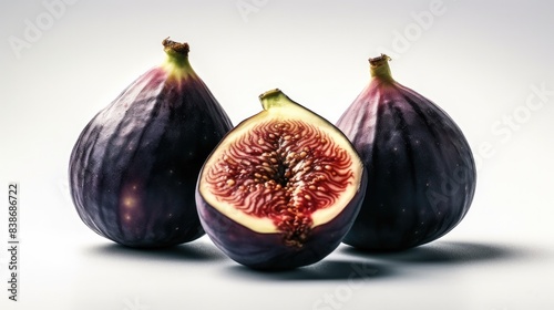 Figs Isolated on white background 