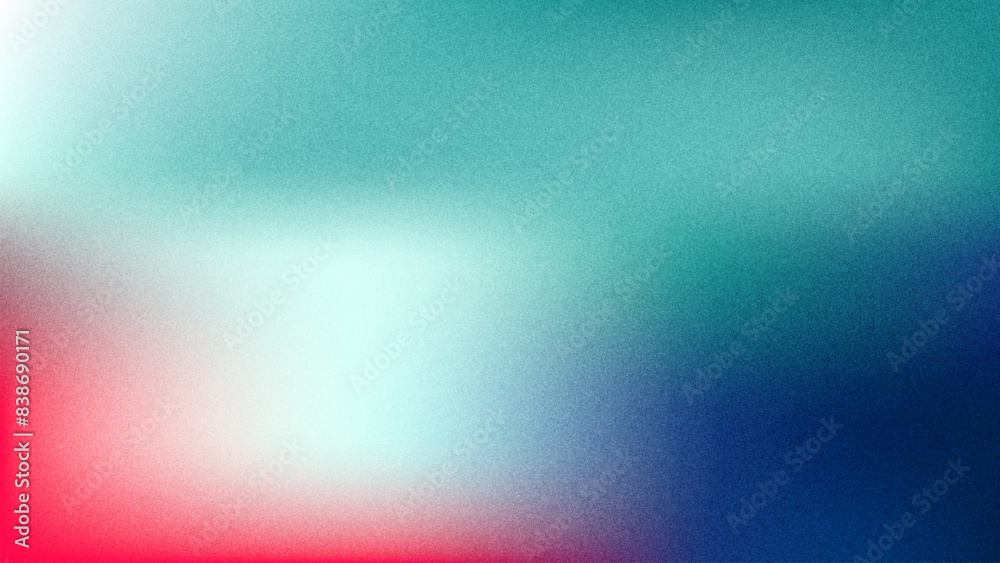 Obraz premium Grain noise texture gradient blurry background