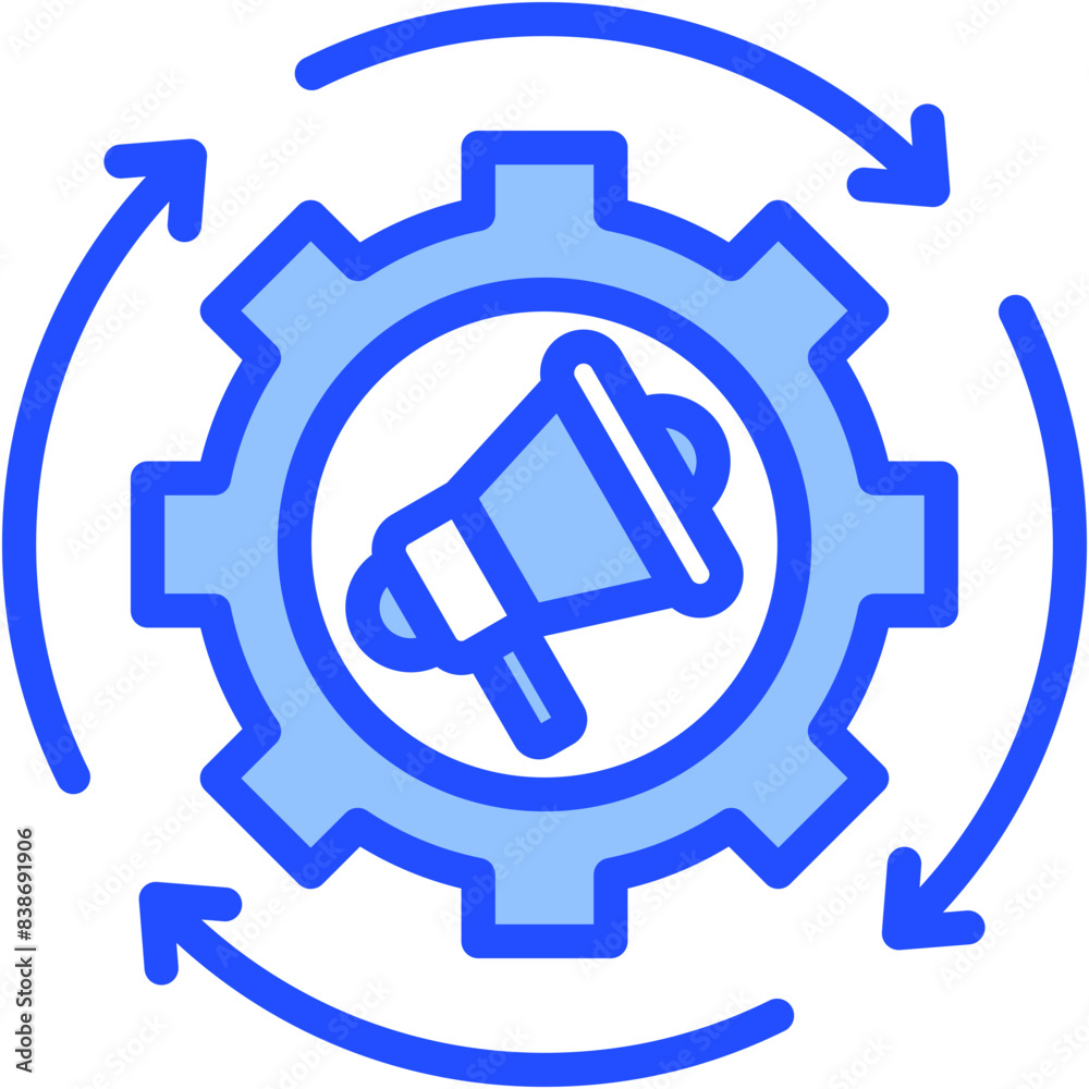 Marketing Automation Icon Marketing Automation Icon
