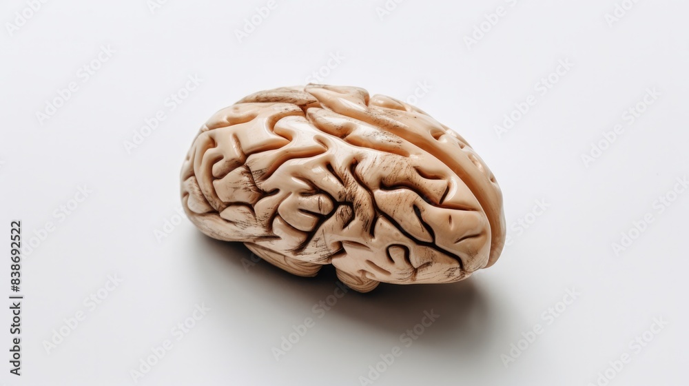 Brain Isolated on white background Brain Isolated on white background