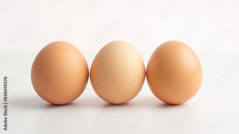 Eggs Isolated on white background Eggs Isolated on white background