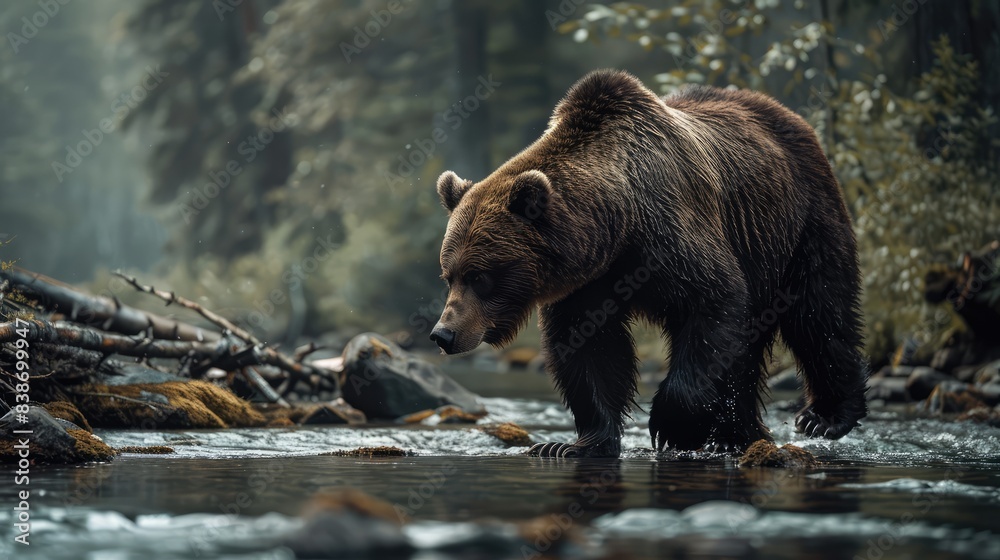 brown bear in the woods brown bear in the woods