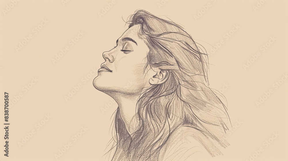 Praise and Sovereignty in Psalms 33: Creation, Protection - Biblical Illustration on Beige Background with Copyspace for Faith-Based Themes Praise and Sovereignty in Psalms 33: Creation, Protection - Biblical Illustration on Beige Background with Copyspace for Faith-Based Themes