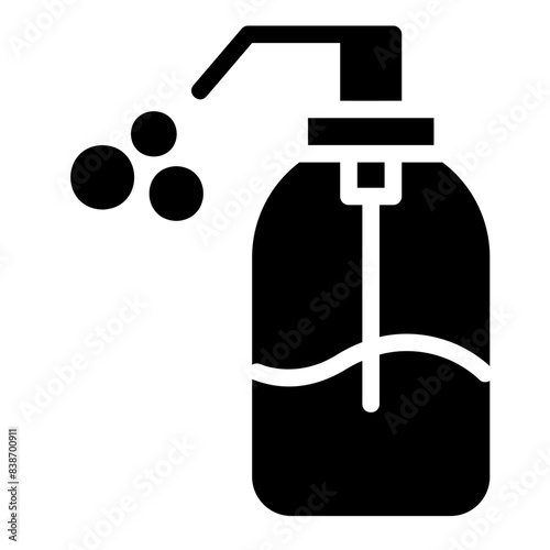 soap glyph icon