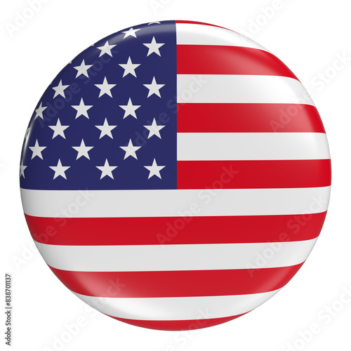 Copa America 2024 soccer sport with USA flag