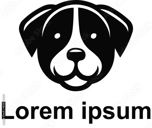 vector pet logo design 