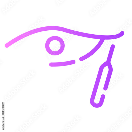 eyeliner gradient icon
