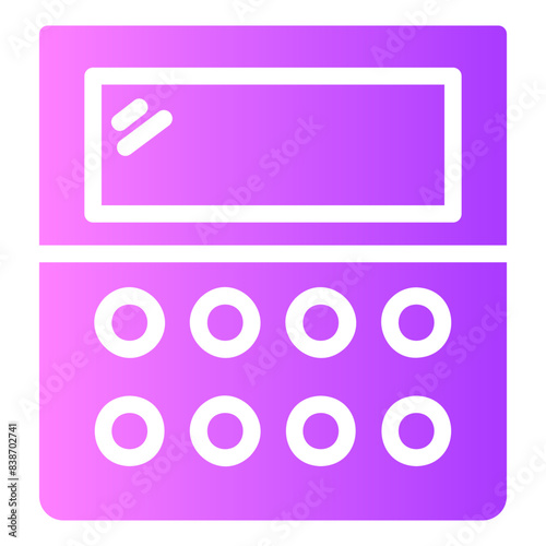 cosmetics gradient icon