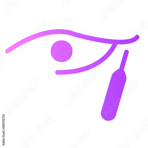 eyeliner gradient icon