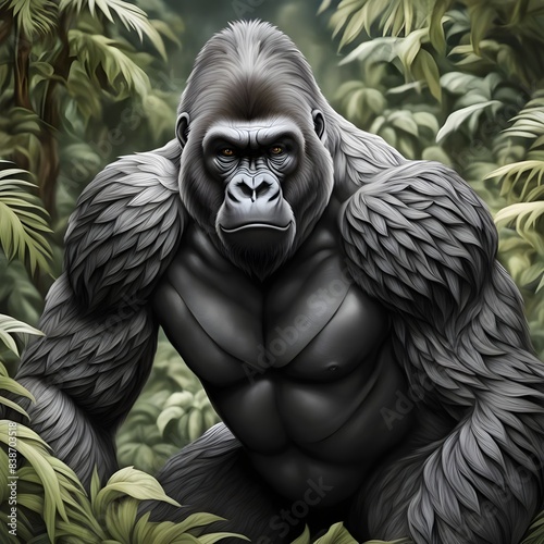 Gorilla Wallpaper photo