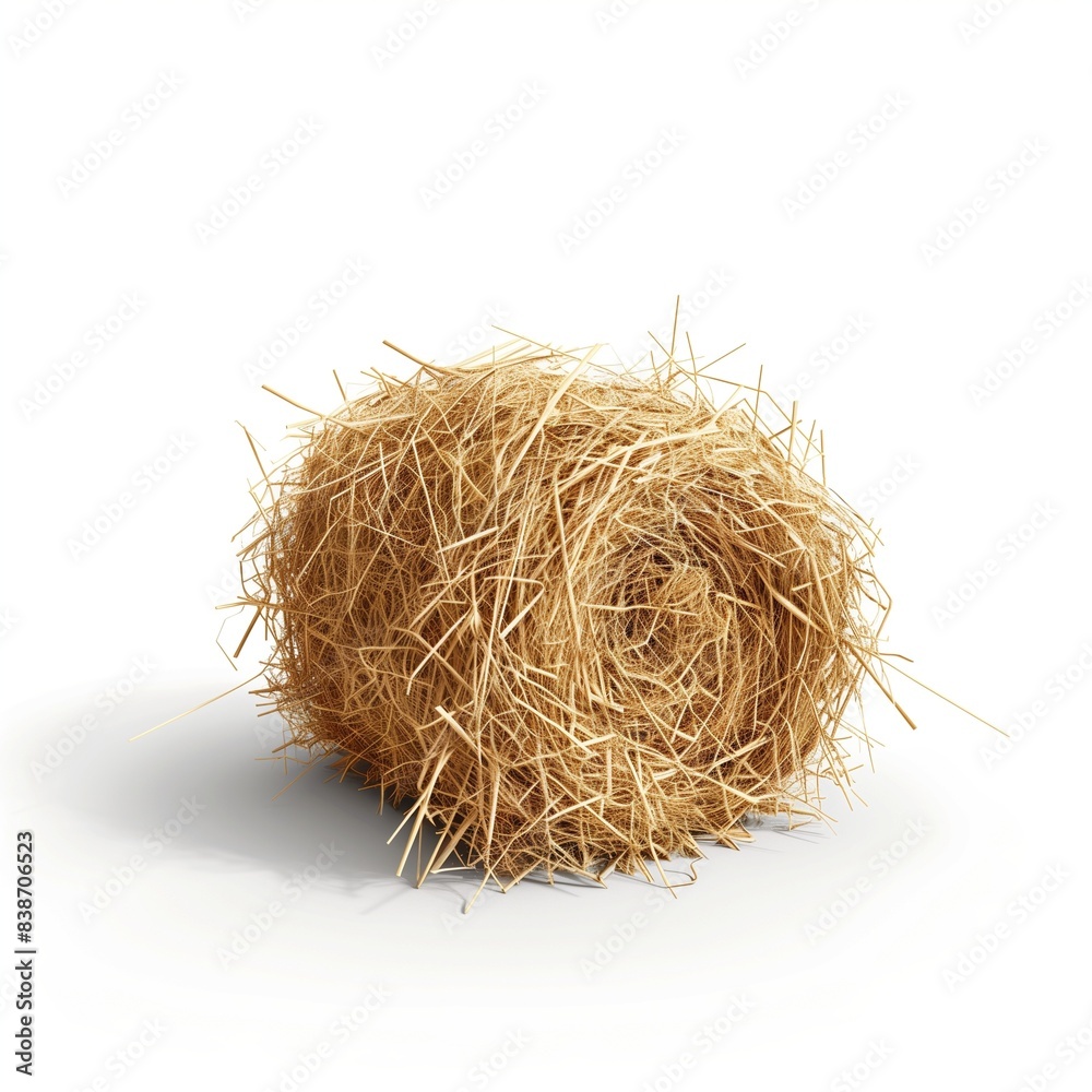 Haystack roll grass harvesting farm agriculture game cartoon decoration Haystack roll grass harvesting farm agriculture game cartoon decoration