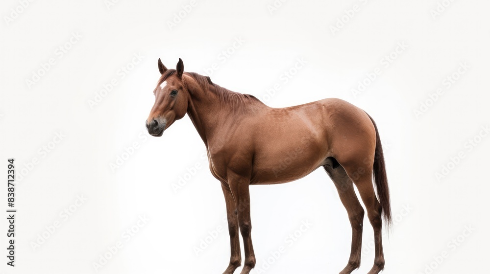 Horse Isolated on white background