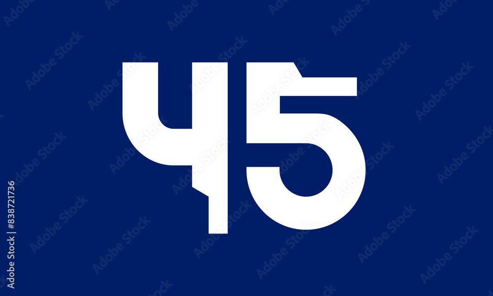 Number Tech Blue Modern Logo Number Tech Blue Modern Logo