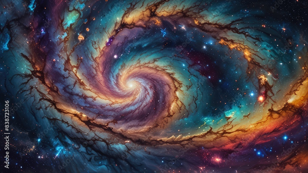 abstract background with spiral abstract background with spiral