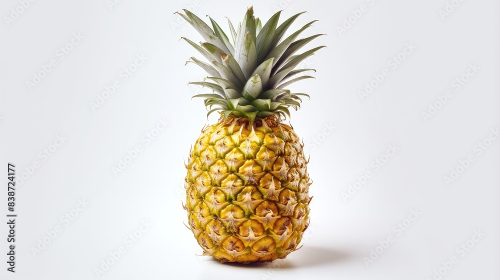 Pineapple fruit Isolated on white background Pineapple fruit Isolated on white background