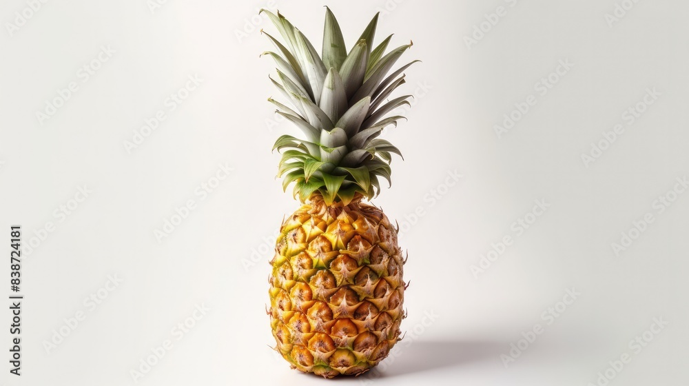 Pineapple fruit Isolated on white background Pineapple fruit Isolated on white background