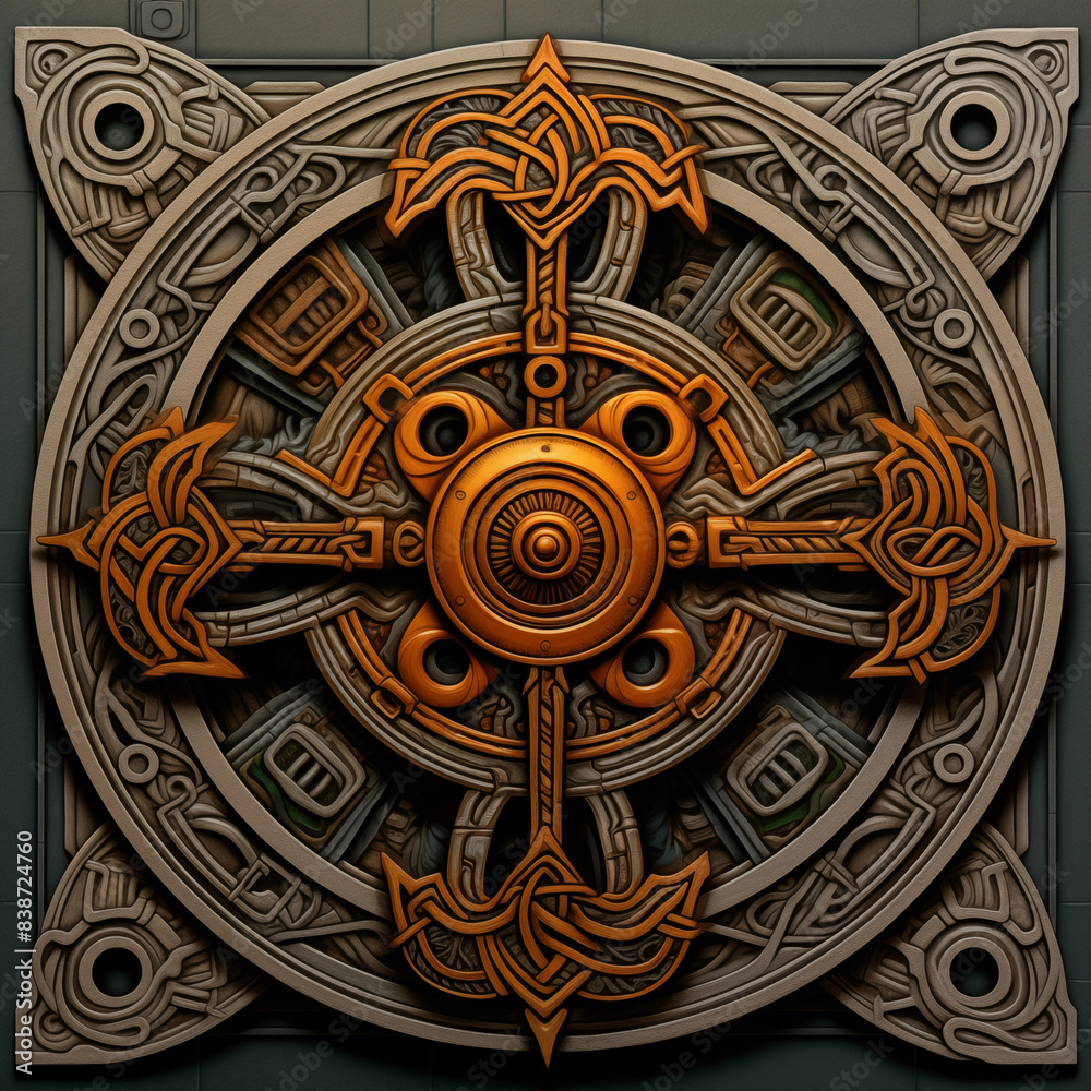 Celtic knot pattern Celtic knot pattern